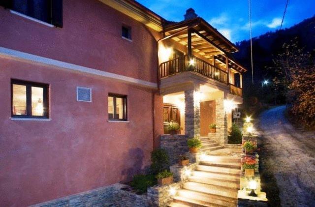 La Casa Rossa Otel Prínos Dış mekan fotoğraf