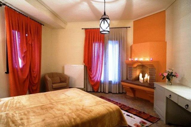 La Casa Rossa Otel Prínos Dış mekan fotoğraf