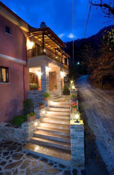 La Casa Rossa Otel Prínos Dış mekan fotoğraf